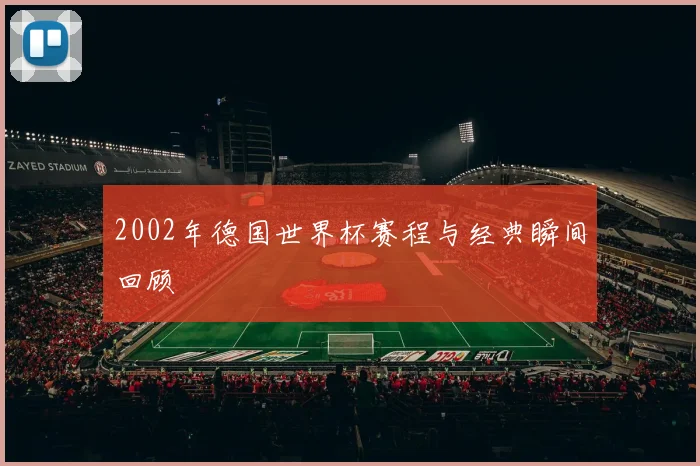 2002年德国世界杯赛程与经典瞬间回顾